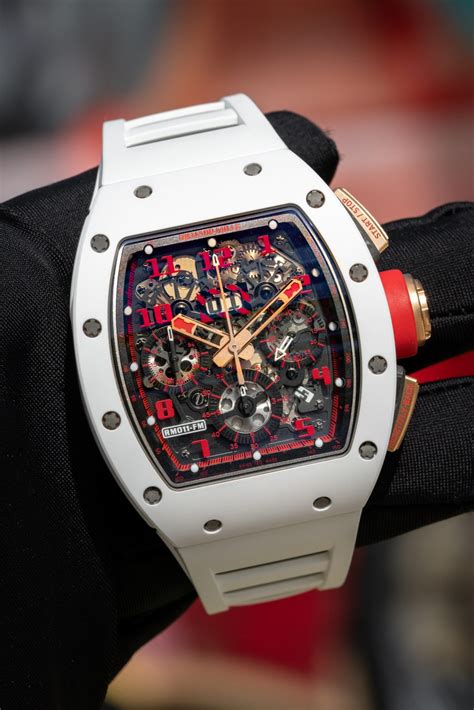 white demon richard mille|The White Demon Chronograph by Richard Mille .